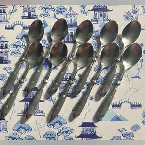 10 Vintage William Sonoma Cafe Spoons